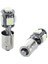 2x Ampul 5 LED 5050 Smd BA9S H6W T4W Beyaz Odb Anti Hata Kodu Lambası (Yurt Dışından) 1