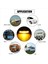 20X Amber LED Römork Kamyonu Yan Işaretçi Işıkları 4led Güzelenme Rv Camper 12V-24V (Yurt Dışından) 5