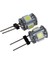 2 Pc Dikey Pin G4 Base Beyaz 5050 Smd 5 LED Ampli Işık Lamp (Yurt Dışından) 1