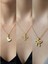 Üçlü Kombin Altın Kaplama Sembol Kolye Seti 1