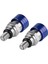 2x Motokros M5X0 8cm Çatal Hava Bleeder Tahliye Vanası Honda Kawasaki Yamaha Suzuki YZ85 YZ125 YZ250 YZ450F 250RX Mavi (Yurt Dışından) 4