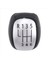 6 Hızlı Araba Vites Değiştirme Knob Pu Deri Kolu Renault/laguna Mk3 2007-2014 Için El Topu El Topu (Yurt Dışından) 1