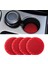 4 Paket Araç Kupası Tutucu Coaster Çoğu Araba Iç Araba Aksesuarı (Kırmızı) Için Kaymaz Evrensel Insert Coaster (Yurt Dışından) 2