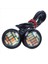 20 Pcs 12V 23MM Çift Renk Geçiş 4014 12 LED Drl Eagle Göz Gündüz Işığı (Yurt Dışından) 2