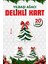 Yılbaşı Kartı Çam Ağacı Etiket (Delikli) 7 cm 20 ADET-T1536 1