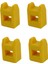 4x Tornavida Mıknatıslayıcı Deghaussing Demagnetizer Manyetik Pratik Pick Up Alet Rengi Sarı (Yurt Dışından) 1
