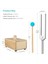2x 528Hz Tuning Fork Tuning Fork Rezonans Kutusu Ses Terapisi Yoga Meditasyon ve Gevşeme (Yurt Dışından) 4