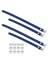 4pcs Alçıpan Çıtır Kayışlar Ayarlanabilir Alçıpan Ayak Bandı Kayışları Kiti Çıta Için Yedek Parça (Yurt Dışından) 5