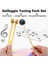 4pcs Tuning Fork Seti Müzik Çakra Için Çatal Tuning Ses Terapisi Vücudu Zihni ve Ruhu Mükemmel Uyumda Tutun (Yurt Dışından) 4