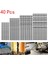 40 Pcs Yüksek Hızlı Çelik Bina Matkap Bit Seti Aracı Mini Matkap Hss Bıt 0 5mm-2 0mm Düz Şaft Pcb Matkap Bitleri Set (Yurt Dışından) 2