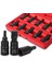 10 Adet Bit Soket Seti Torx Hex Sping Yıldız Bitleri T20-T60 Premium Cr-Mo Çelik 3/8 Inç Sürücü Geliştirilmiş Depolama (Yurt Dışından) 5