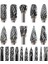 Karbür Burr Seti 20PCS Die Öğütücü Rotary Alet Rasp Ahap Bıts Aksesuarları Aptimler Metal Tüm Gravür (Yurt Dışından) 1