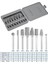 Karbür Burr Seti 1/4 Inç Shank 8pc Kalıp Öğütücü Bitler Döner Dosya Metal Ahşap Kaynak Beton Taş Taşlama (Yurt Dışından) 2