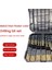 99PCS Titanyum Matkap Bit Seti Çelik Ahşap Metal Bakır Matkap Bit (Yurt Dışından) 4