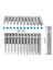 24 Paket Torx Kafa Tornavida Bit Seti 1/4 Inç Hex Shank T5-T40 Yıldız Tornavida Alet Kiti 2 Paket Saplı (Yurt Dışından) 2