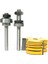 8pc 1/4inch Shank Yuvası Montaj 6 Kesiciler ve 2 Arbors Yönlendirici Bit Seti (Yurt Dışından) 1
