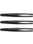 115MM Uzunluğunda Düz Uç Siyah Plastik Anti-Statik Cımbız 3 Adet (Yurt Dışından) 1