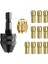 Pirinç Kolet Seti 4485 Pirinç Döner Alet Aksesuarları 1/32 Inç Ila 1/8 Inç 4486 Matkap Anahtarsız Bit Chuck Aracı (Yurt Dışından) 1