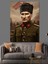 Askeri Üniformalı Mustafa Kemal Atatürk Dekoratif Kanvas - Mdf Ahşap Tablo 1