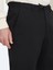 Siyah Dokuma Jogging Fit Casual Pantolon 3