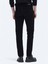 Siyah Fitilli Dokuma Slim Fit Kadife Casual Pamuk Karışımlı Pantolon 4