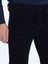Lacivert Fitilli Dokuma Slim Fit Kadife Casual Pamuk Karışımlı Pantolon 3