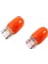 Nıken 12V T20 Ampul (WY21/5W) Amber W3X16D 10LU 1