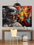 Uzay Giysisi Içinde Astronot Dekoratif Kanvas - Mdf Ahşap Tablo 3