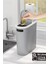 10 Litre Click Kapak Çöp Kovası, Banyo Çöp Kovası, Mutfak Çöp Kovası, Slim Çöp Kovası "Gri" 3