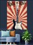 Retro Rock Müzik Gitar Dekoratif Kanvas - Mdf Ahşap Tablo 1