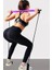 Squat Pilates Barı Kalça Basen Sıkılaştırıcı Evde Spor Egzersiz Çubuğu Mor Renkli 13