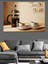 French Press Sabah Kahvesi Dekoratif Kanvas - Mdf Ahşap Tablo 3