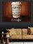 Kahve Kupası Grafik Tasarımı Dekoratif Kanvas - Mdf Ahşap Tablo 2