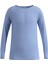 Active Warm Kids Bl Top Crew Neck L/s Unisex Çocuk Mavi Içlik Üst 1