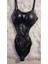 Destekli, Ayarlanabilir Askılı, Deri Bodysuitbedenleri Mevcuttur 3