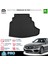 Mercedes C200 W205 3D Pro Plastik Setli Bagaj Havuzu 2014-2021 A+ Kalite 5
