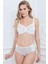 Balenli Desteksiz Dolgusuz Toparlayıcı Dantelli Küçültücü Sütyen ve Külot Takım 1