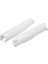1paır Motosikle Front Fork Guard Cover Koruyucular Muhafızlar Plastik Beyaz Honda CRF250 CRF450 2004-2012 (Yurt Dışından) 3