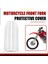 1paır Motosikle Front Fork Guard Cover Koruyucular Muhafızlar Plastik Beyaz Honda CRF250 CRF450 2004-2012 (Yurt Dışından) 4