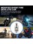 H4 LED Far Ampul Motosiklet Hi/lo Işın Kırmızı Angel Göz Gündüz Çalışan Işık 25W 3000LM Süper Parlak 6000K (Yurt Dışından) 2