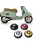 Motosiklet Hubcaps Tekerlekler Vespa Gts 300 Gtv 300 Motosiklet Aksesuarları Için Merkez Hub Kapakları Sarı (Yurt Dışından) 5
