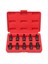 10PCS 12 Nokta Soket Anahtarı Seti Evrensel 3/8 Kare Sürücü Soket Seti M4-M16 Soket Kiti (Yurt Dışından) 1