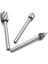 10PCS Hss Tungsten Karbür Rotary Kesme Çapak Set Öğütücü Bit 1/8 Inç (3mm) Shank Ahşap Oyma Araçları (Yurt Dışından) 4