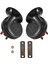 Evrensel Araba Boynuz Yüksek Basınç Klaxon Hoparlör 12V Su Geçirmez 500DB Salyangoz Ağlama Hava Boynuzu Vespa Loudnes Araba Motosiklet (Yurt Dışından) 3