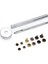 360 Set Kutulu 6mm 8mm Çift Taraflı Perçin Yuvarlak Kapak Perçin Deri Döşeme + Kurulum Aracı Kiti + Pense (Yurt Dışından) 5