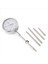 25PCS Dial Dijital Gösterge Hss Göstergesi Diyal Çubuk Uzatma Kök Çubuğu Seti M2 5 20 40 60 80 100MM Elektrik Ekipmanları (Yurt Dışından) 5