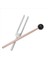 5x Tuning Fork Çakra Çekiç Top Diyagnostik 528Hz Mallet Set Sinir Sistemi Testi ile Ayarlama Çatal Sağlık Bakımı (Yurt Dışından) 2
