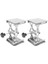 2x Scientific Lab JACK-100 x 100MM Paslanmaz Çelik Laboratuvarı Stand Tablo Rafı Makas Laboratuvarı Lift Kaldırıcı Bilim Deneyi (Yurt Dışından) 1