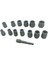 14 Pc Lug 3/8inch Darbe Cıvatası Somun Extractor Seti Somun Çıkartma Kiti 1/4inch-3/4inch Twist Socket Seti (Yurt Dışından) 3