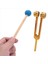 Tuning Fork 7 Çakralar+1 Soul Amaçlı Ağırlıklı Ayarlama Çatalları Alüminyum Alaşım Enstrümanı 126 22-141 27 Hz Vb Golden (Yurt Dışından) 1